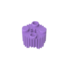 Brick Round 2 x 2 [Grill] #92947 Brick Round 2 x 2 [Grill] #92947 - 62-Medium Lavender Lego Block Sets Alternative
