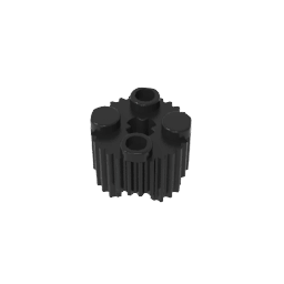 Brick Round 2 x 2 [Grill] #92947 Brick Round 2 x 2 [Grill] #92947 - 80-Black Lego Block Sets Alternative