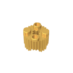 Brick Round 2 x 2 [Grill] #92947 Brick Round 2 x 2 [Grill] #92947 - 37-Bright Gold Lego Block Sets Alternative