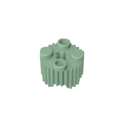 Brick Round 2 x 2 [Grill] #92947 Brick Round 2 x 2 [Grill] #92947 - 48-Sand Green Lego Block Sets Alternative