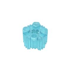 Brick Round 2 x 2 [Grill] #92947 Brick Round 2 x 2 [Grill] #92947 - 152-Trans Light Blue Lego Block Sets Alternative