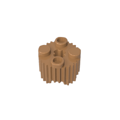 Brick Round 2 x 2 [Grill] #92947 Brick Round 2 x 2 [Grill] #92947 - 84-Medium Dark Flesh Lego Block Sets Alternative