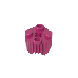 Brick Round 2 x 2 [Grill] #92947 Brick Round 2 x 2 [Grill] #92947 - 13-Magenta Lego Block Sets Alternative