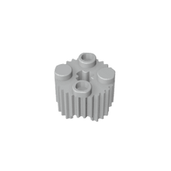 Brick Round 2 x 2 [Grill] #92947 Brick Round 2 x 2 [Grill] #92947 - 71-Light Bluish Gray Lego Block Sets Alternative