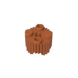 Brick Round 2 x 2 [Grill] #92947 Brick Round 2 x 2 [Grill] #92947 - 83-Dark Orange Lego Block Sets Alternative