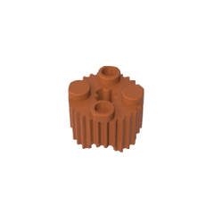 Brick Round 2 x 2 [Grill] #92947 Brick Round 2 x 2 [Grill] #92947 - 83-Dark Orange Lego Block Sets Alternative