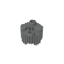 Brick Round 2 x 2 [Grill] #92947 Brick Round 2 x 2 [Grill] #92947 - 72-Dark Bluish Gray Lego Block Sets Alternative