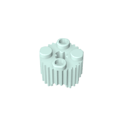 Brick Round 2 x 2 [Grill] #92947 Brick Round 2 x 2 [Grill] #92947 - 45-Light Aqua Lego Block Sets Alternative
