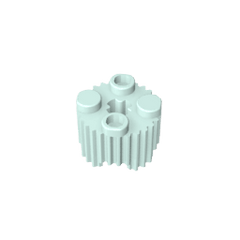Brick Round 2 x 2 [Grill] #92947 Brick Round 2 x 2 [Grill] #92947 - 45-Light Aqua Lego Block Sets Alternative