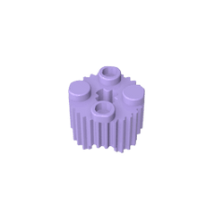 Brick Round 2 x 2 [Grill] #92947 Brick Round 2 x 2 [Grill] #92947 - 63-Lavender Lego Block Sets Alternative