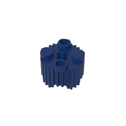 Brick Round 2 x 2 [Grill] #92947 Brick Round 2 x 2 [Grill] #92947 - 55-Dark Blue Lego Block Sets Alternative