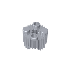 Brick Round 2 x 2 [Grill] #92947 Brick Round 2 x 2 [Grill] #92947 - 73-Flat Silver Lego Block Sets Alternative