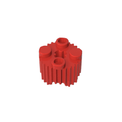 Brick Round 2 x 2 [Grill] #92947 Brick Round 2 x 2 [Grill] #92947 - 10-Red Lego Block Sets Alternative