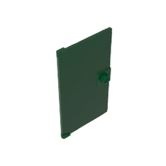 Door 1 x 4 x 6 Smooth with Square Handle Plinth #60616 Door 1 x 4 x 6 Smooth with Square Handle Plinth #60616 - 47-Dark Green Lego Block Sets Alternative