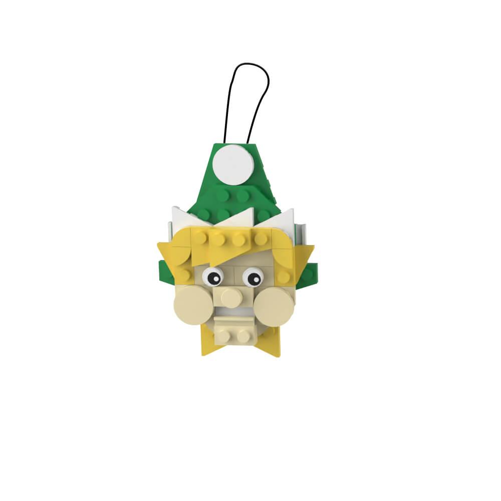 Christmas Pendant - MOC MOC Building Block Bricks |MocPixel Christmas Pendant - MOC MOC Building Block Bricks |MocPixel - Christmas spirit Lego Block Sets Alternative