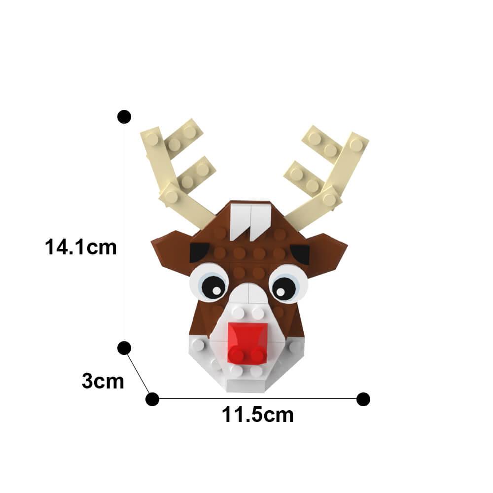 Christmas Pendant - MOC MOC Building Block Bricks |MocPixel Christmas Pendant - MOC MOC Building Block Bricks |MocPixel - 14 Sets Combo Lego Block Sets Alternative