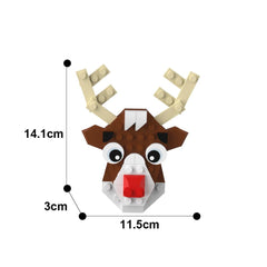 Christmas Pendant - MOC MOC Building Block Bricks |MocPixel Christmas Pendant - MOC MOC Building Block Bricks |MocPixel - 14 Sets Combo Lego Block Sets Alternative