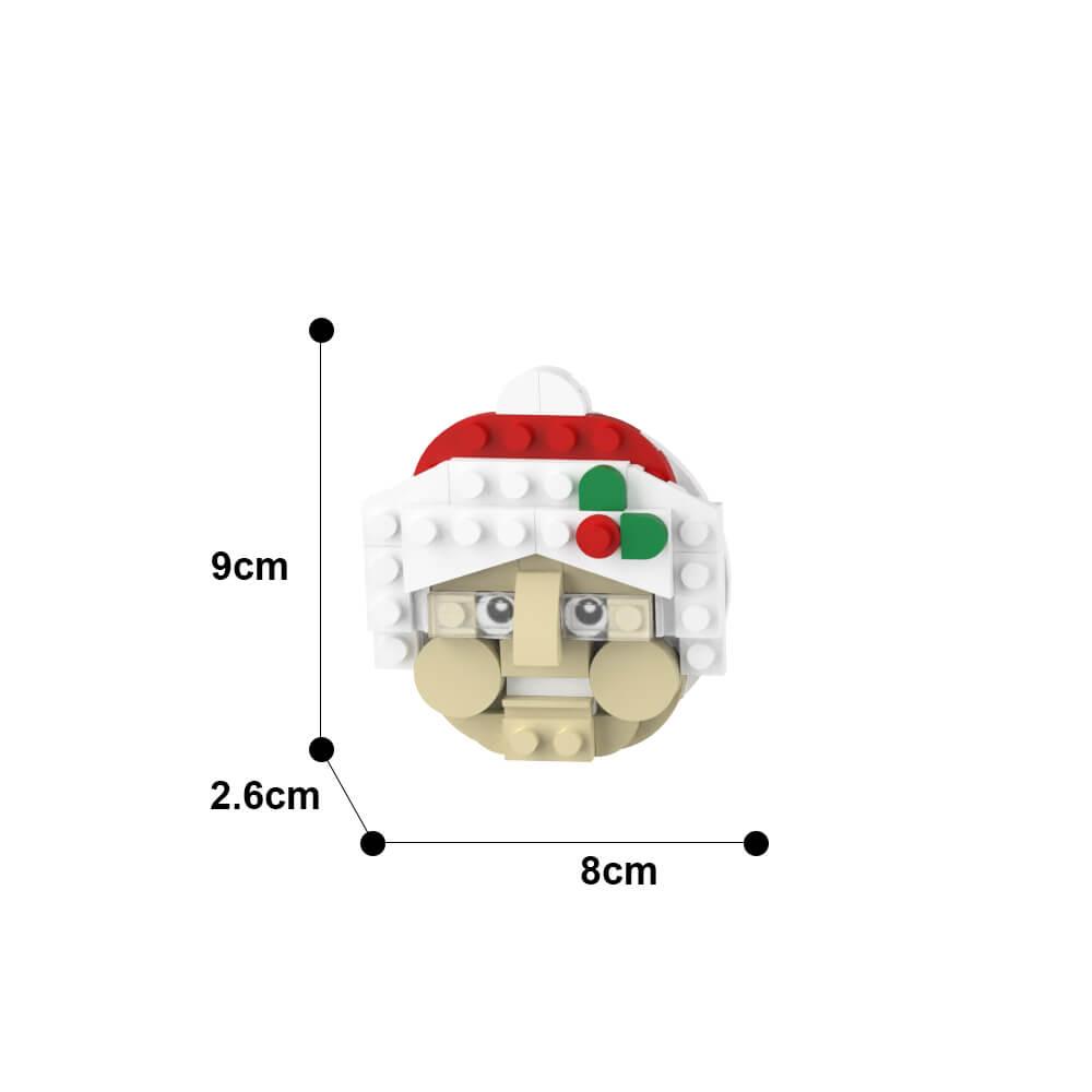 Christmas Pendant - MOC MOC Building Block Bricks |MocPixel Christmas Pendant - MOC MOC Building Block Bricks |MocPixel - 14 Sets Combo Lego Block Sets Alternative