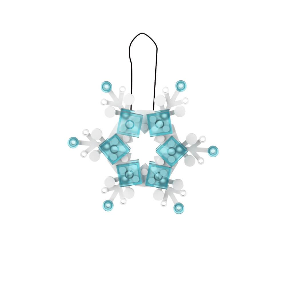 Christmas Pendant - MOC MOC Building Block Bricks |MocPixel Christmas Pendant - MOC MOC Building Block Bricks |MocPixel - Snowflake Lego Block Sets Alternative