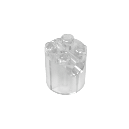 Brick Round 2 x 2 x 2 Robot Body – without Bottom Axle Holder #30361 Brick Round 2 x 2 x 2 Robot Body – without Bottom Axle Holder #30361 - 180-Trans Clear Lego Block Sets Alternative