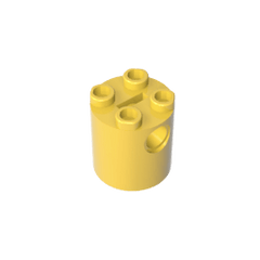 Brick Round 2 x 2 x 2 Robot Body – without Bottom Axle Holder #30361 Brick Round 2 x 2 x 2 Robot Body – without Bottom Axle Holder #30361 - 30-Yellow Lego Block Sets Alternative
