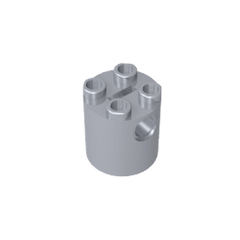 Brick Round 2 x 2 x 2 Robot Body – without Bottom Axle Holder #30361 Brick Round 2 x 2 x 2 Robot Body – without Bottom Axle Holder #30361 - 73-Flat Silver Lego Block Sets Alternative