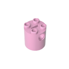 Brick Round 2 x 2 x 2 Robot Body – without Bottom Axle Holder #30361 Brick Round 2 x 2 x 2 Robot Body – without Bottom Axle Holder #30361 - 11-Bright Pink Lego Block Sets Alternative