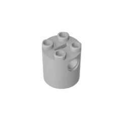 Brick Round 2 x 2 x 2 Robot Body – without Bottom Axle Holder #30361 Brick Round 2 x 2 x 2 Robot Body – without Bottom Axle Holder #30361 - 71-Light Bluish Gray Lego Block Sets Alternative