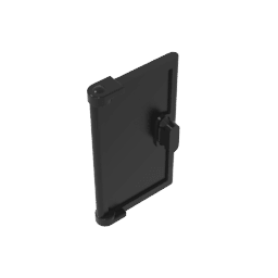 Door 1 x 2 x 3 with Vertical Handle, New Mold for Tabless Frames #60614 Door 1 x 2 x 3 with Vertical Handle, New Mold for Tabless Frames #60614 - 80-Black Lego Block Sets Alternative