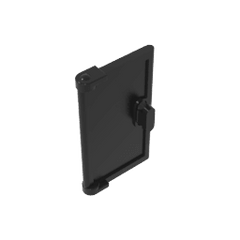 Door 1 x 2 x 3 with Vertical Handle, New Mold for Tabless Frames #60614 Door 1 x 2 x 3 with Vertical Handle, New Mold for Tabless Frames #60614 - 80-Black Lego Block Sets Alternative