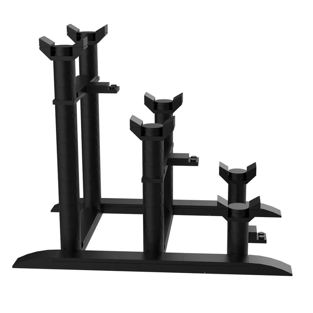151PCS Lightsaber stand 3 MOC Building Block Bricks |MocPixel 151PCS Lightsaber stand 3 MOC Building Block Bricks |MocPixel - Default Title Lego Block Sets Alternative