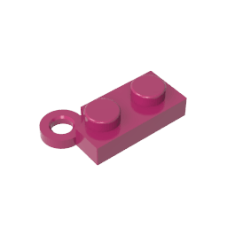 Hinge Plate 1 x 4 Swivel Base #2429 Hinge Plate 1 x 4 Swivel Base #2429 - 13-Magenta Lego Block Sets Alternative