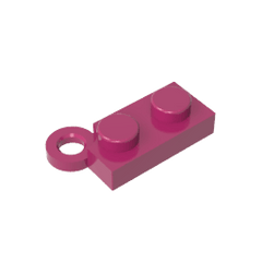 Hinge Plate 1 x 4 Swivel Base #2429 Hinge Plate 1 x 4 Swivel Base #2429 - 13-Magenta Lego Block Sets Alternative