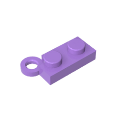 Hinge Plate 1 x 4 Swivel Base #2429 Hinge Plate 1 x 4 Swivel Base #2429 - 62-Medium Lavender Lego Block Sets Alternative