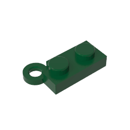 Hinge Plate 1 x 4 Swivel Base #2429 Hinge Plate 1 x 4 Swivel Base #2429 - 47-Dark Green Lego Block Sets Alternative
