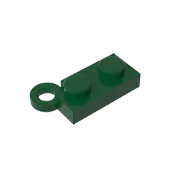 Hinge Plate 1 x 4 Swivel Base #2429 Hinge Plate 1 x 4 Swivel Base #2429 - 47-Dark Green Lego Block Sets Alternative