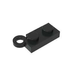 Hinge Plate 1 x 4 Swivel Base #2429 Hinge Plate 1 x 4 Swivel Base #2429 - 80-Black Lego Block Sets Alternative