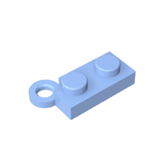 Hinge Plate 1 x 4 Swivel Base #2429 Hinge Plate 1 x 4 Swivel Base #2429 - 53-Bright Light Blue Lego Block Sets Alternative