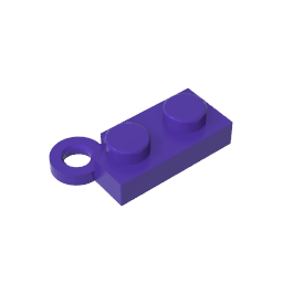 Hinge Plate 1 x 4 Swivel Base #2429 Hinge Plate 1 x 4 Swivel Base #2429 - 60-Dark Purple Lego Block Sets Alternative
