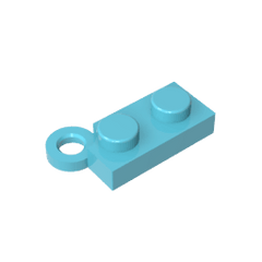Hinge Plate 1 x 4 Swivel Base #2429 Hinge Plate 1 x 4 Swivel Base #2429 - 46-Medium Azure Lego Block Sets Alternative