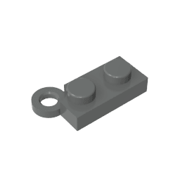 Hinge Plate 1 x 4 Swivel Base #2429 Hinge Plate 1 x 4 Swivel Base #2429 - 72-Dark Bluish Gray Lego Block Sets Alternative