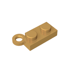 Hinge Plate 1 x 4 Swivel Base #2429 Hinge Plate 1 x 4 Swivel Base #2429 - 35-Pearl Gold Lego Block Sets Alternative