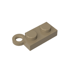 Hinge Plate 1 x 4 Swivel Base #2429 Hinge Plate 1 x 4 Swivel Base #2429 - 34-Dark Tan Lego Block Sets Alternative