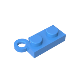 Hinge Plate 1 x 4 Swivel Base #2429 Hinge Plate 1 x 4 Swivel Base #2429 - 51-Dark Azure Lego Block Sets Alternative