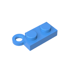 Hinge Plate 1 x 4 Swivel Base #2429 Hinge Plate 1 x 4 Swivel Base #2429 - 51-Dark Azure Lego Block Sets Alternative