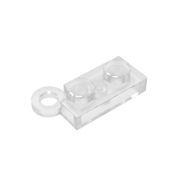 Hinge Plate 1 x 4 Swivel Base #2429 Hinge Plate 1 x 4 Swivel Base #2429 - 180-Trans Clear Lego Block Sets Alternative