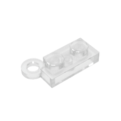 Hinge Plate 1 x 4 Swivel Base #2429 Hinge Plate 1 x 4 Swivel Base #2429 - 180-Trans Clear Lego Block Sets Alternative