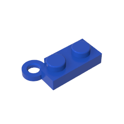 Hinge Plate 1 x 4 Swivel Base #2429 Hinge Plate 1 x 4 Swivel Base #2429 - 50-Blue Lego Block Sets Alternative