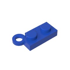 Hinge Plate 1 x 4 Swivel Base #2429 Hinge Plate 1 x 4 Swivel Base #2429 - 50-Blue Lego Block Sets Alternative