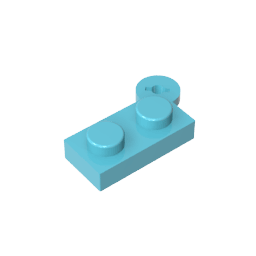 Hinge Plate 1 x 4 Swivel Top #2430 Hinge Plate 1 x 4 Swivel Top #2430 - 46-Medium Azure Lego Block Sets Alternative